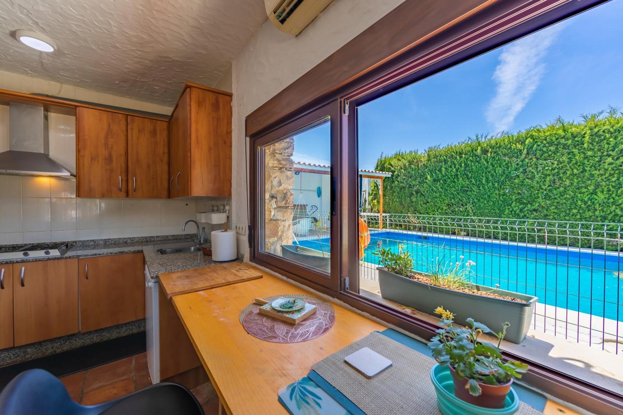 Chalet Con Piscina Privada En Bolonia ตาริฟา ภายนอก รูปภาพ